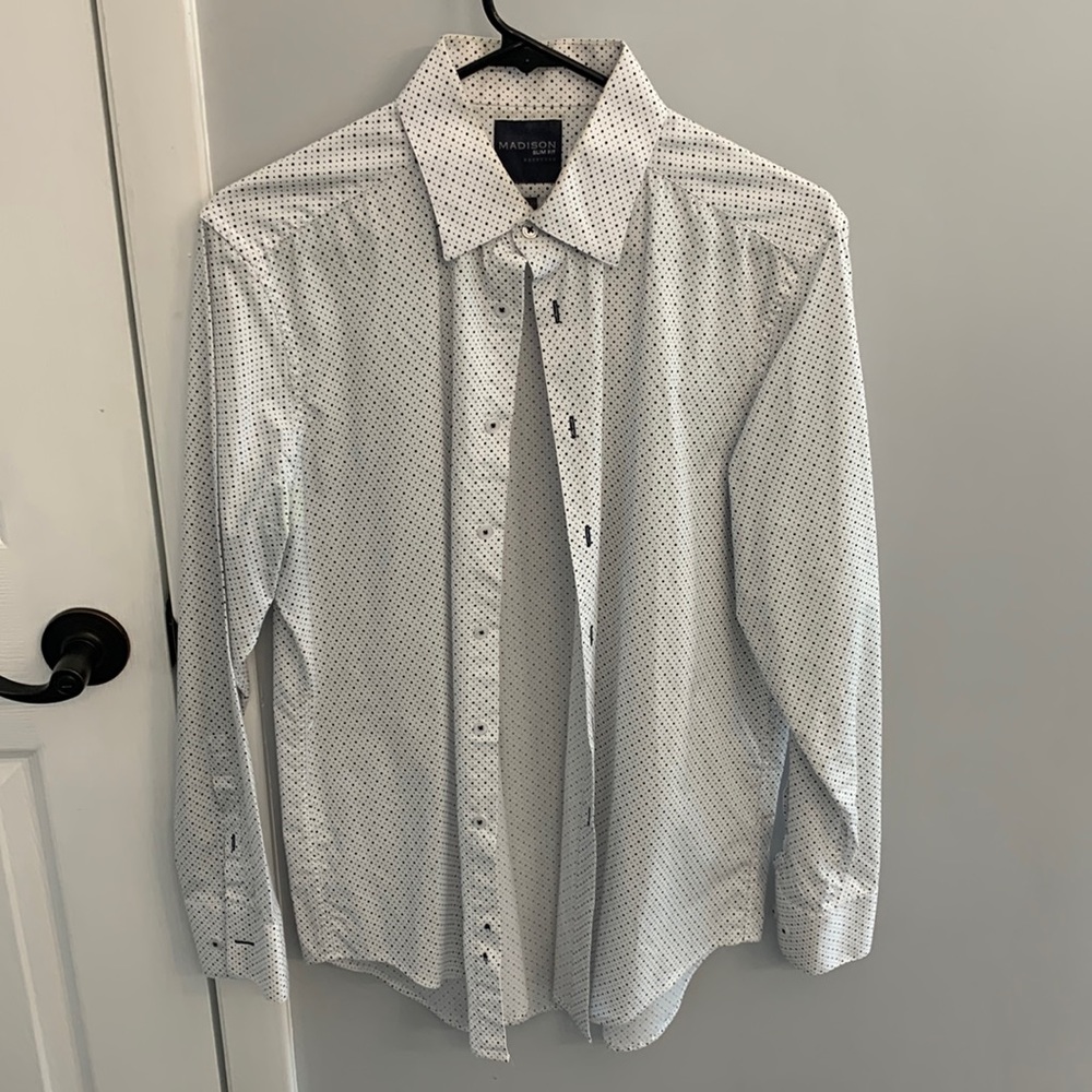 Mens Madison Slim fit dress shirt